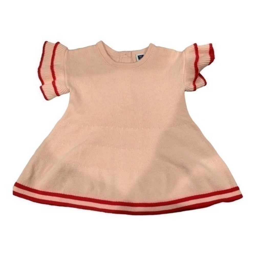 Janie and Jack pink baby girl knit dresses